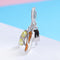 925 Sterling Silver Summer Cozy Head Pendant For Diy Bracelets & Necklaces