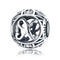 925 Sterling Silver 26 English Letter Beads For Diy Bracelets & Necklaces Style - X