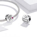 925 Sterling Silver Floral Beaded Diy Jewelry Set