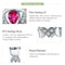 925 Sterling Silver Tulip Pendant For Diy Bracelets & Necklaces