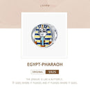 925 Sterling Silver Egyptian Pharaoh Beads For Diy Bracelets & Necklaces