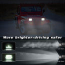 7 Inch 5X7 H4 15W Dc 9 - 30V 1500Lm Ip67 Car Truck Off - Road Vehicle Led Work Lights / Headlight With 15Leds Lamps
