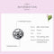 925 Sterling Silver Chic Beaded Bracelet Diy