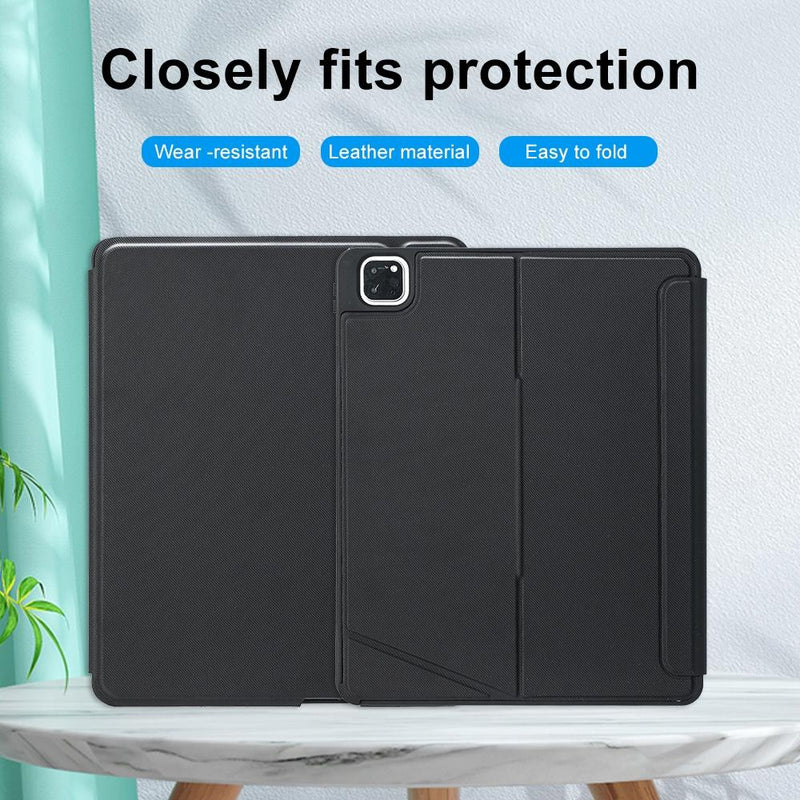 12.9 Ipad Pro Touch Backlight Bluetooth Keyboard Leather Case - Split Type 2022 / 2021 / 2020 / 2018