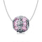 925 Sterling Silver Love Beads Pendant For Diy Bracelets & Necklaces