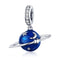925 Sterling Silver Diy Planet Charm For Bracelets
