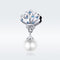 925 Sterling Silver Scallop Pearl Beaded Bracelet Accessory