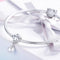 925 Sterling Silver Scallop Pearl Beaded Bracelet Accessory