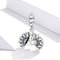 925 Sterling Silver Smiling Sunflower Pendant For Diy Bracelets & Necklaces
