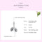 925 Sterling Silver Smiling Sunflower Pendant For Diy Bracelets & Necklaces