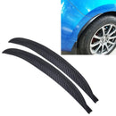 2 Pcs Car Auto Rubber Fender Guard Protection Strip Scratch Protector Sticker - Size 34 X 2Cm