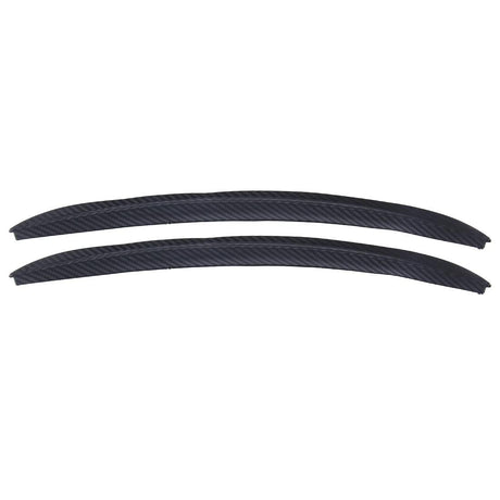 2 Pcs Car Auto Rubber Fender Guard Protection Strip Scratch Protector Sticker - Size 34 X 2Cm