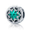 925 Sterling Silver Romantic Snowflake Beads For Diy Bracelets & Necklaces