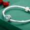 925 Sterling Silver Romantic Snowflake Beads For Diy Bracelets & Necklaces