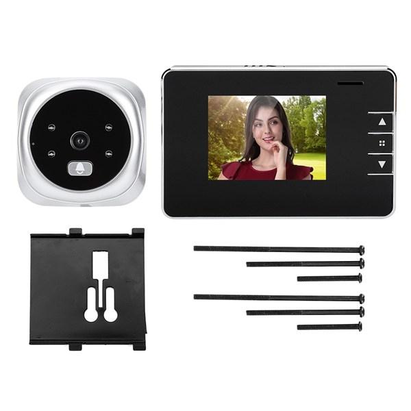 2.8 Screen Digital Peephole Door Bell With 0.3Mp Camera