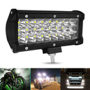 7 Inch 18W 1800Lm 3 Row Led Strip Light Working Refit Off - Road Vehicle Lamp Roof Strip Light