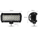 7 Inch 18W 1800Lm 3 Row Led Strip Light Working Refit Off - Road Vehicle Lamp Roof Strip Light