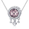 925 Sterling Silver Brilliant Heart Beads For Diy Bracelets & Necklaces