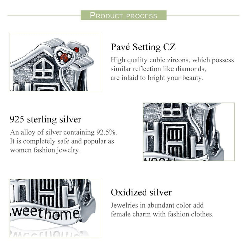 925 Sterling Silver Diy Bracelet Beads Warm Home