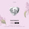 925 Sterling Silver Heart Footprint Beads For Diy Bracelets