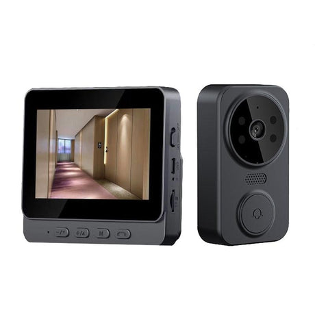 2.4G Wireless Doorbell With 4.3 Ips Screen And Night Vision Camera