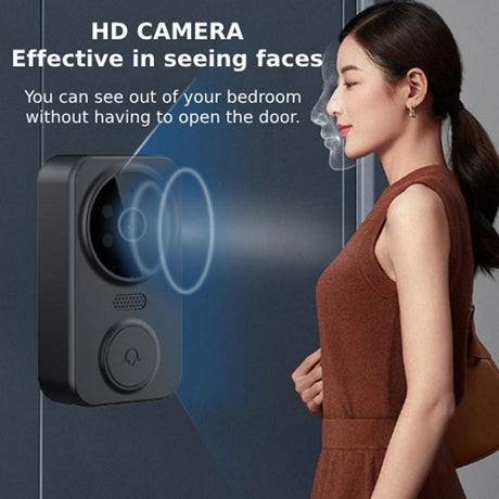 2.4G Wireless Doorbell With 4.3 Ips Screen And Night Vision Camera