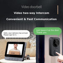 2.4G Wireless Doorbell With 4.3 Ips Screen And Night Vision Camera