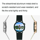 1.36 Inch Hd Screen Nfc Smart Call Watch Gold Steel