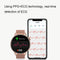 1.36 Inch Hd Screen Nfc Smart Call Watch Gold Steel