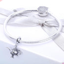 925 Sterling Silver Beaded Magic Lamp Bracelet Charm