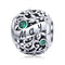 925 Sterling Silver 12 Birthstone Diy Bracelet Necklace May Style - May