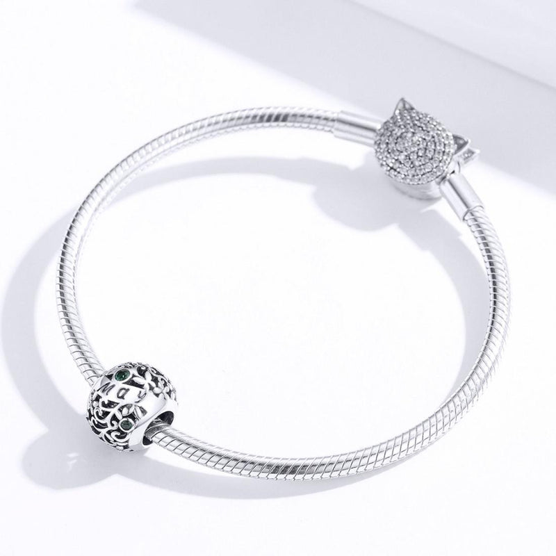 925 Sterling Silver 12 Birthstone Diy Bracelet Necklace May Style - May