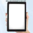 8 Three-Colour Photography Flat-Panel Live Fill Light - 0.5M Bracket & Bluetooth Remote