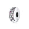 925 Sterling Silver Sparkling Love Beads For Diy Bracelets & Necklaces