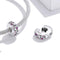 925 Sterling Silver Sparkling Love Beads For Diy Bracelets & Necklaces