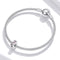 925 Sterling Silver Sparkling Love Beads For Diy Bracelets & Necklaces