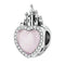 Diy Pearl Pink Bracelet With Fantasy Pendant