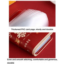 Festive Cartoon Snap Anti Degaussing Card Holder Lucky Change Id Storage Bag - Too Difficult