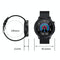 1.3 Inch Heart Rate Smart Watch Brown Leather