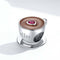925 Sterling Silver Coffee Cup Beaded Bracelet Charm