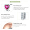 925 Sterling Silver Openable Heart Key Charm For Diy Bracelets
