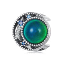 925 Sterling Silver Blue Moon Bead Bracelet Temperature Sensitive