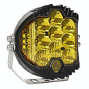 5 Inch Dc12V - 30V 5000Lm 6500K 50W Car Led Light On Three Sides Headlight For Jeep Wrangler Gold Light
