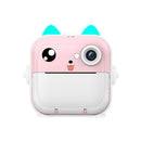 Instant Camera With Thermal Printer And Hd Video - Blue 16G