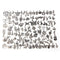 100Pcs Mixed Antique European Bracelet Charms Diy Fashion Jewelry