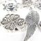 100Pcs Mixed Antique European Bracelet Charms Diy Fashion Jewelry
