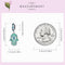 925 Sterling Silver Hand Of Fatima Pendant For Diy Bracelets & Necklaces