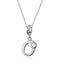 925 Sterling Silver Personalized Letter Pendant For Diy Bracelets & Necklaces Style - O