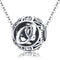 925 Sterling Silver 26 English Letter Beads For Diy Bracelets & Necklaces Style - O