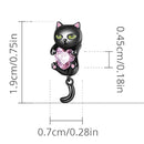 925 Sterling Silver Diy Black Cat Bracelet Bead